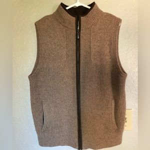 L.L. Bean M Waterfowl Wool Vest